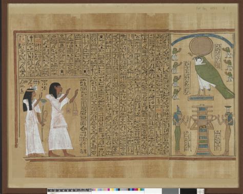 Book Of The Dead Of Hunefer Sheet 1 Egypt 19th Dynasty The British Museum Images
