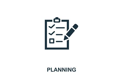 Planning Icon Graphic By Aimagenarium · Creative Fabrica