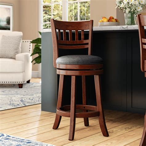 Season after season, bar stools are some of gabby's bestselling seats. Dupont 24" Swivel Counter Stool | Bar stools, Swivel ...