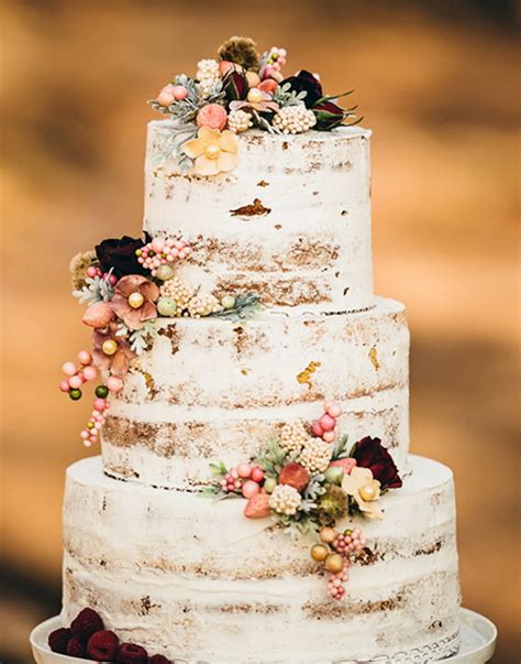 20 Rustic Country Wedding Cakes For The Perfect Fall Wedding
