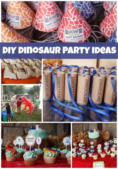 Outdoor Dinosaur Birthday Party Ideas | Spaceships and Laser Beams