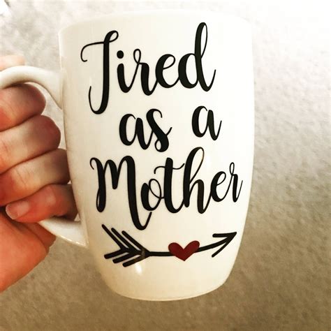 Tired as a mother mug new mom gift gift mom mom gift mom | Etsy | Gifts 