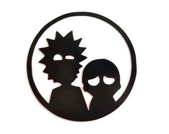 Free Free 218 Silhouette Rick And Morty Svg SVG PNG EPS DXF File