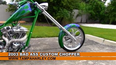 James is a big fan of motorcycles. Used 2003 Custom Built Chopper For Sale - YouTube