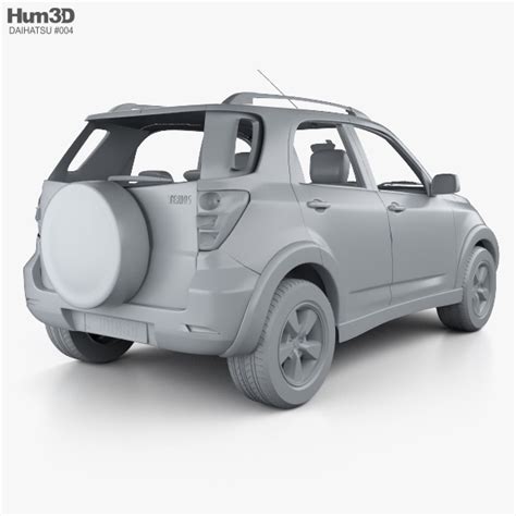 Daihatsu Terios 2011 Modelo 3D Vehículos on Hum3D