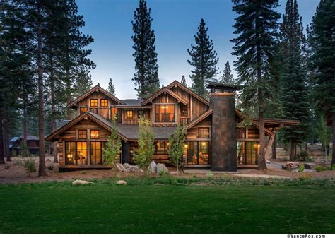 Mountain Home Featuring Stunning Exterior Reclaimed Wood Built By Nsm
