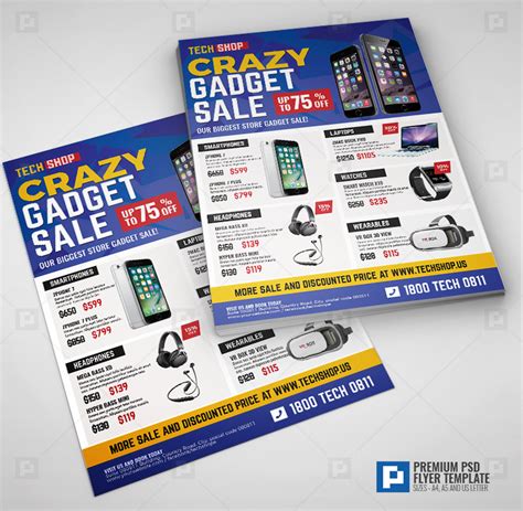 Gadget Sale Promotional Flyer Psdpixel