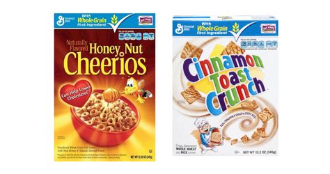 92¢ General Mills Cereal Boxes Free Milk Southern Savers