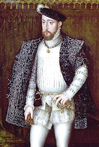 1550s Henry Ii King Of France By The Workshop Of François Clouet