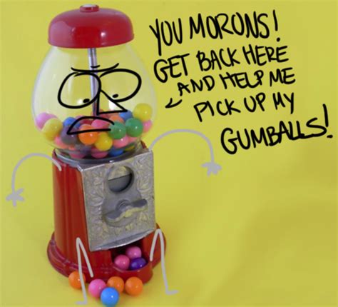 Gumballprize Machine Humor Rainbow Red Silver Has Come To Life