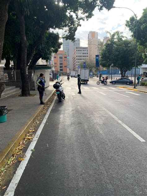 Polic A Municipal De Chacao On Twitter A Despeje De Corredores