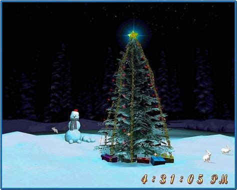 3d Christmas Tree Screensavers Download Screensaversbiz