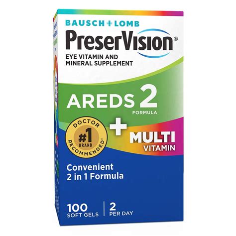 Bausch And Lomb Preservision Areds 2 Formula Multivitamin Softgels