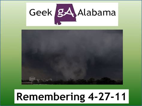 Rainsville Tornado Geek Alabama