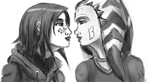 Barrissoka Barriss Ofee And Ahsoka Tano Pairings Star Wars Art Images