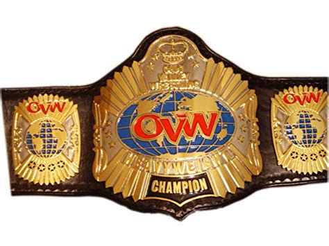 Ovw Championship Heavyweight Wrestling Title Replica Championship Belt