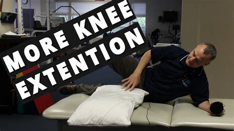 Best Tip To Improve Knee Extension After A Total Knee Replacement Prone Hangs Pt At Home