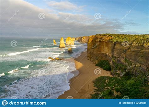 Twelve Apostles Are Limestone Rocks Up To 60 Metres High Standing In