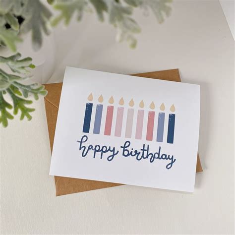Aesthetic Happy Birthday Card