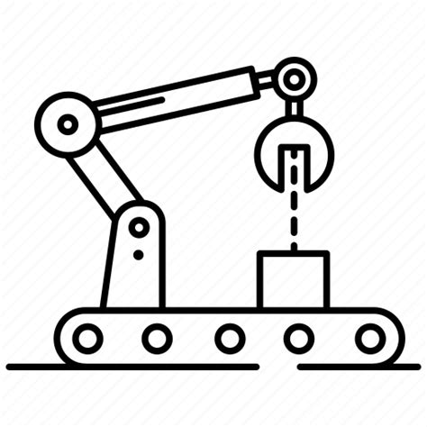 Automation Manufacturing Production Icon