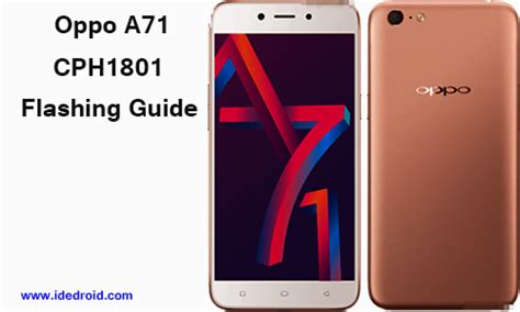 Oppo, vivo, realme, samsung direct link for unlocking. Cara flashing android: Cara Flash Oppo A71 Firmware Oppo A71 2018 CPH1801 (Flash File)