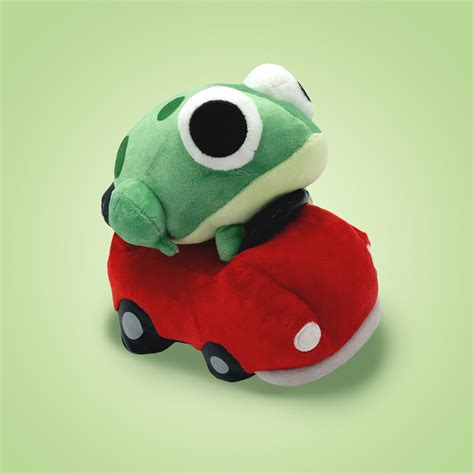 Frog In A Car Plushy The Completionist