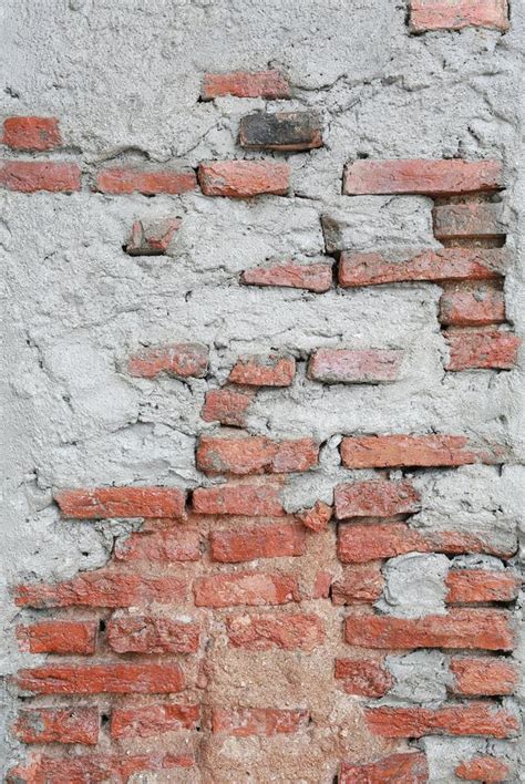 Vintage Red Brick Wall Made Of Brick And Mortar Stock Photo Image Of