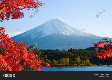Mt Fuji Autumn Image And Photo Free Trial Bigstock