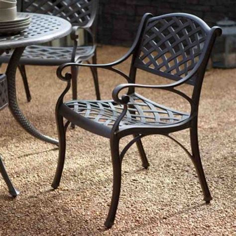 Black Wrought Iron Dining Chairs Metal Patio Chairs Wrought Iron