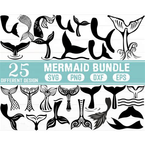 Mermaid Tail Svg Summer Svg Mermaid Cut Files Mermaid Tail Svg