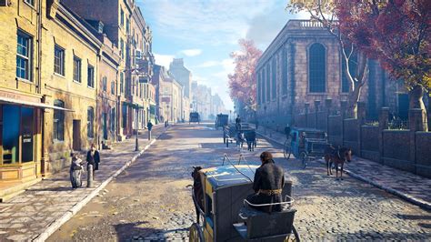Assassins Creed Syndicate Jacob Frye Carriage 4k Free Roam In London