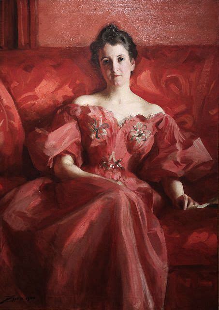 Mrs Howe By Anders Zorn Alfred Stevens Woman Painting Portrait