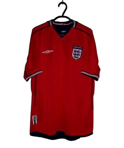 2002 04 England Away Shirt S The Kitman Football Shirts