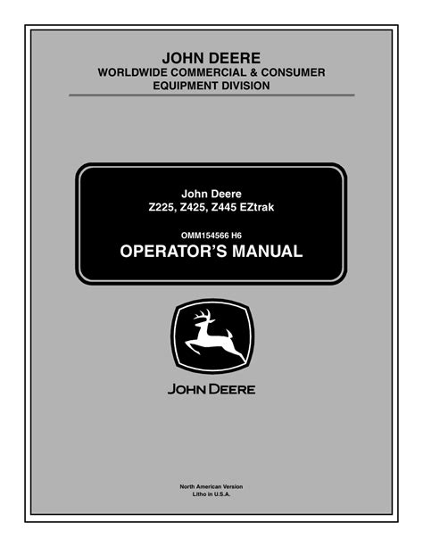 2018 John Deere J130 User Manual
