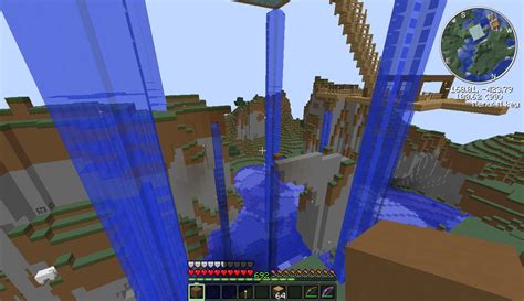 Finding diamonds in a world of pink! Jelly Jello Minecraft Server