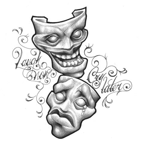 Skull tattoo design skull tattoos body art tattoos evil tattoos tattoo. smile now cry later arch | Art : Tattoo Love | Pinterest ...