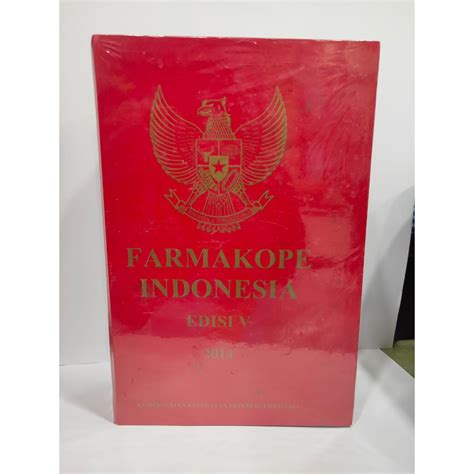Farmakope Indonesia Edisi 5 2014 Buku 1 Dan Buku 2 Lazada Indonesia