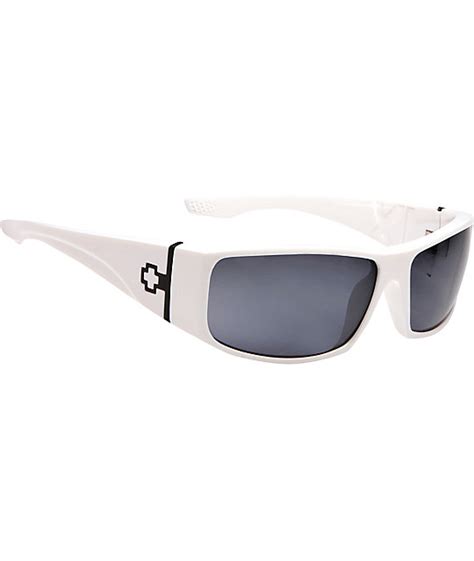 Spy Sunglasses Cooper Xl White Polarized Sunglasses At Zumiez Pdp