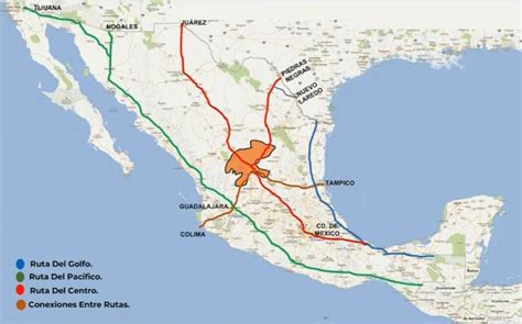 Rutas Del Narcotráfico En México Así Llega A Estados Unidos Grupo Milenio
