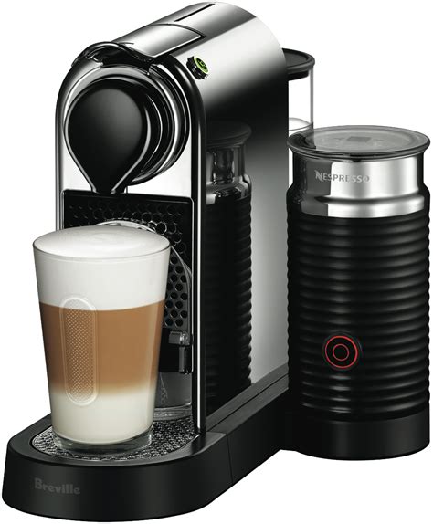 Nespresso BEC660MC Citiz And Milk Chrome Capsule Coffee Machine at The Good Guys