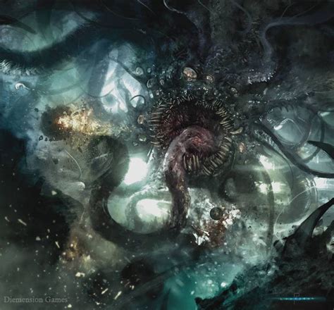 Devourer Of Worlds By Lordigan On Deviantart Dark Fantasy Art Cosmic
