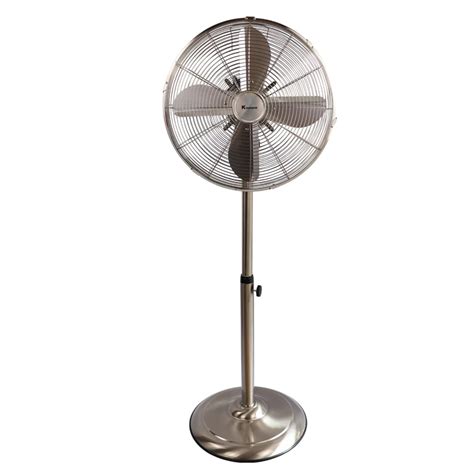 16 Inch Retro Metal Pedestal Fan Best Quality Floor Stand Cooling Fan