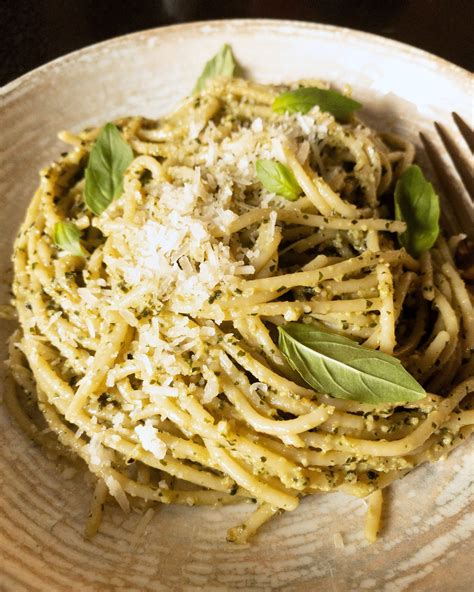 Easy Basil Pesto Pasta Recipe Slow And Seasoned