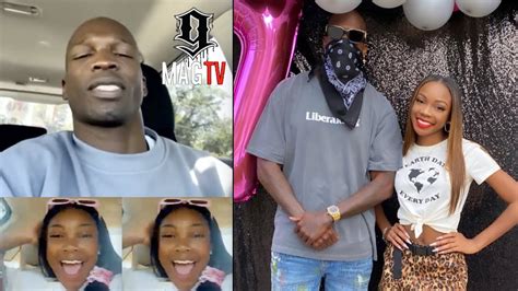 Chad Ochocinco Unexpectedly Pops Up On Daughter Chades Live Youtube