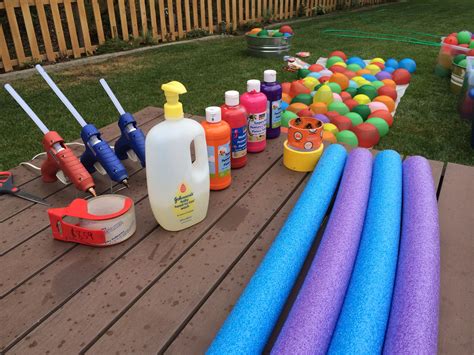 Diy Slip And Slide With Pool Noodles Home And Garden Reference