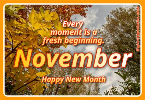 November Month Wish Photo - GujaratiPictures.com