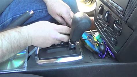 Ford Fusion Shift Knob Replacement YouTube