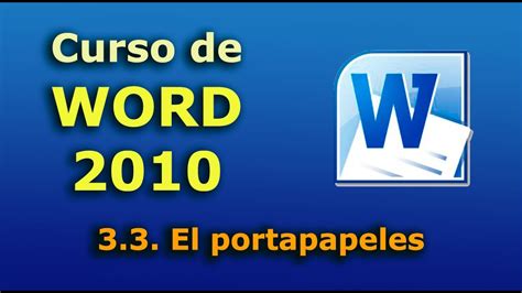 This business and productivity software has the capability of creating beautiful and. Curso de Microsoft Word 2010. p03 portapapeles - YouTube