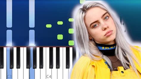 Billie Eilish Come Out And Play Piano Tutorial Youtube