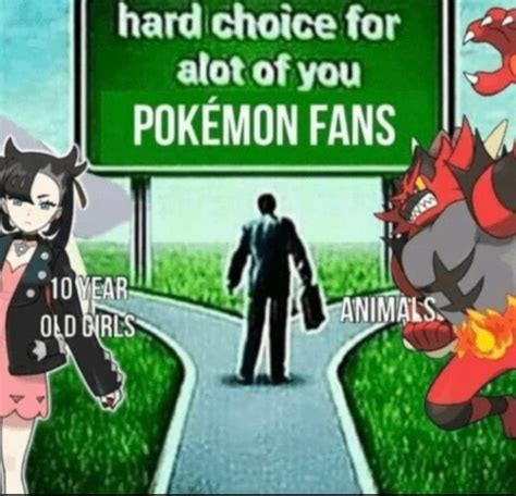 Hard Choice For Alot Of You Pokemon Fans Ss Ifunny